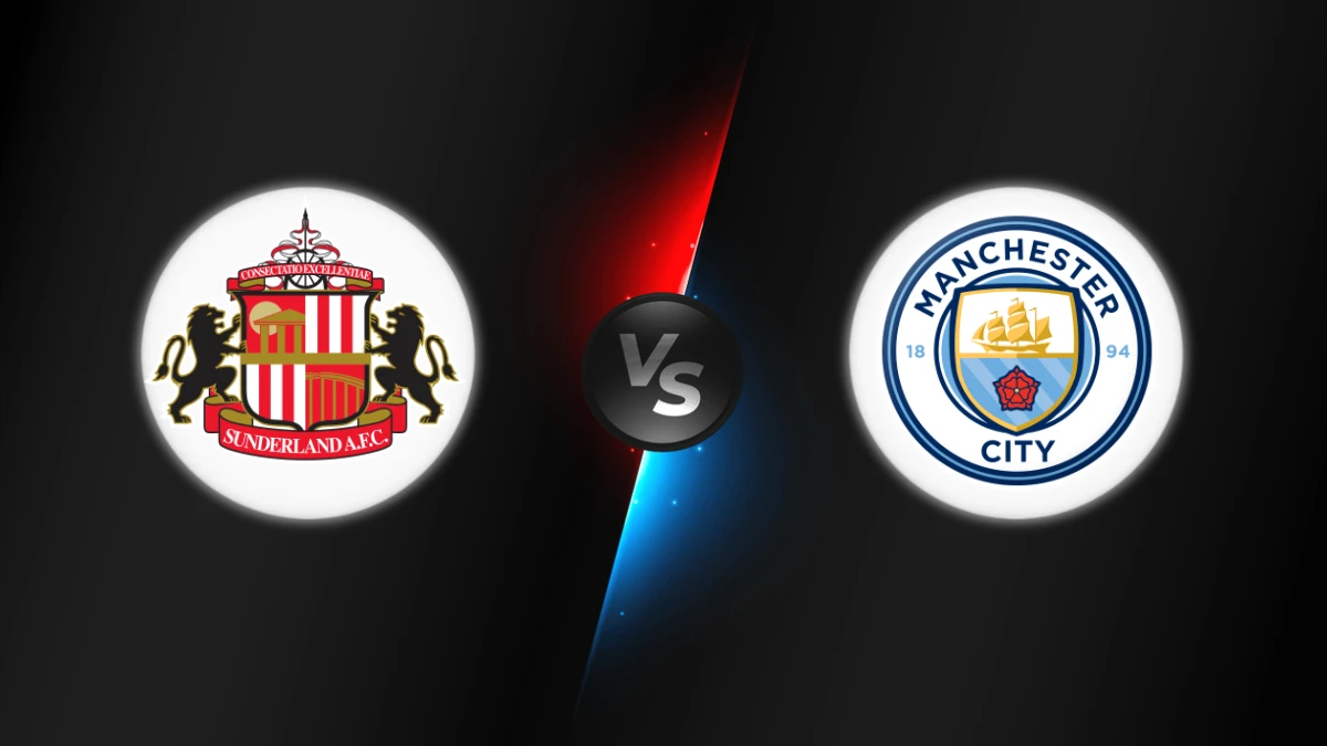 Sunderland vs Manchester City