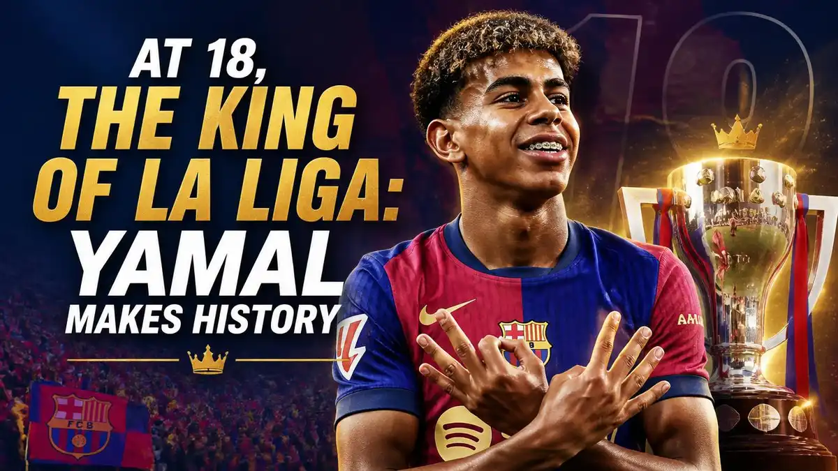 Lamine Yamal Named La Liga Player of the Season for 2025/26 Lamine Yamal Named La Liga Player of the Season for 2025/26