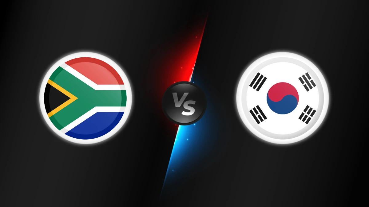 South Africa vs South Korea