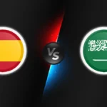 Spain vs Saudi Arabia