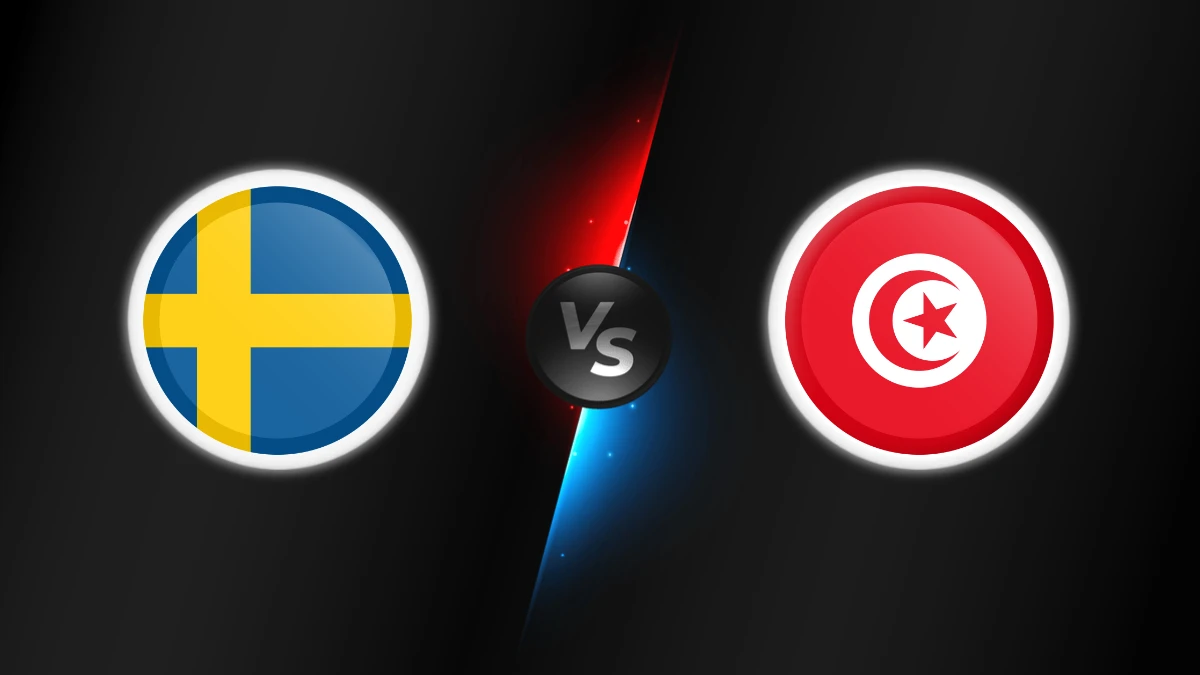 Sweden vs Tunisia