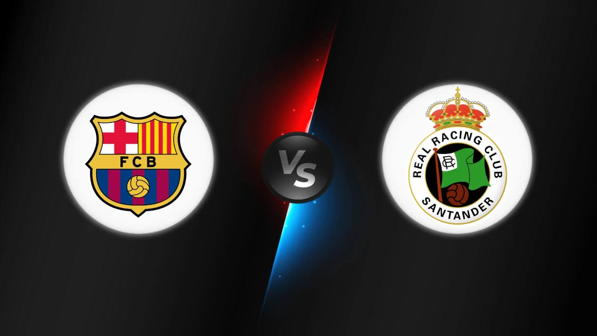 FC Barcelona vs Racing Santander FC Barcelona vs Racing Santander